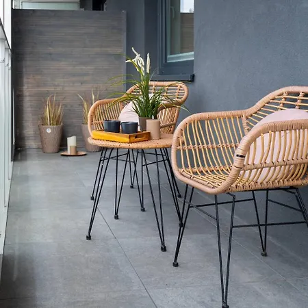 Apartament Orange Glow Terrace Ac Free Parking