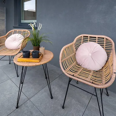 Apartament Orange Glow Terrace Ac Free Parking