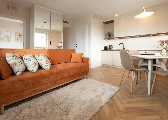 شقة Orange Glow Terrace Ac Free Parking وارسو