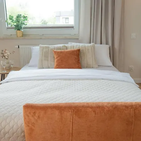 Orange Glow Terrace Ac Free Parking Appartement Warschau